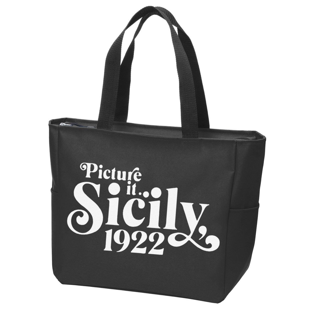 Picture It Sicily 1922 Zip Tote Bag