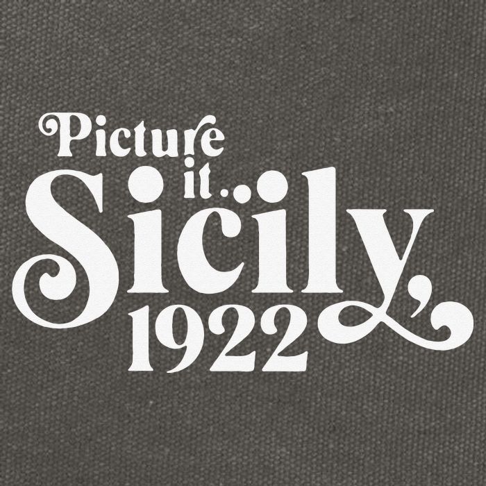 Picture It Sicily 1922 Cotton Canvas Backpack