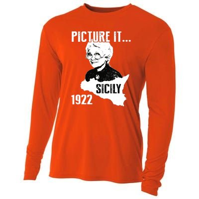 Picture It Sicily 1922 Golden Girl Cooling Performance Long Sleeve Crew