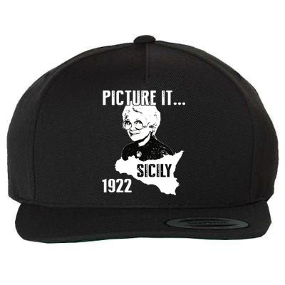 Picture It Sicily 1922 Golden Girl Wool Snapback Cap