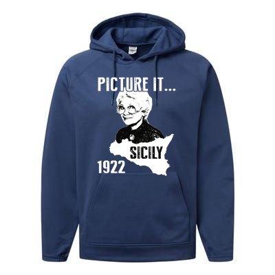 Picture It Sicily 1922 Golden Girl Performance Fleece Hoodie