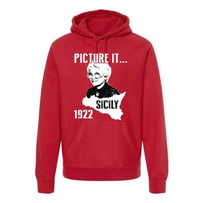 Picture It Sicily 1922 Golden Girl Premium Hoodie