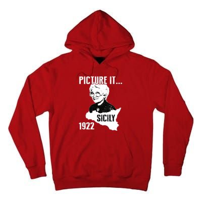 Picture It Sicily 1922 Golden Girl Tall Hoodie