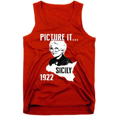 Picture It Sicily 1922 Golden Girl Tank Top