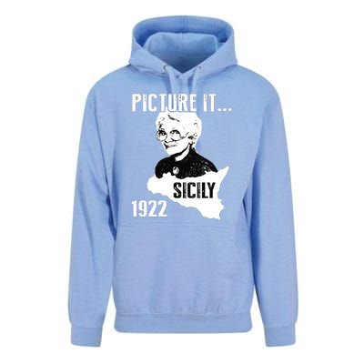 Picture It Sicily 1922 Golden Girl Unisex Surf Hoodie