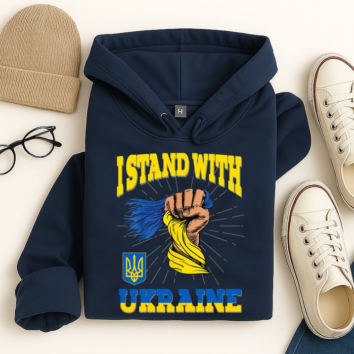 Powerful I Stand With Ukraine Hoodie