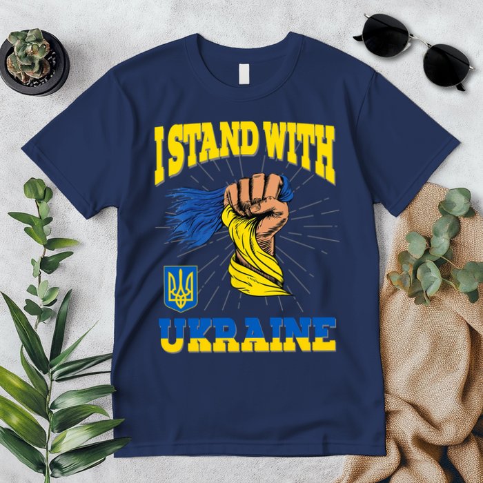 Powerful I Stand With Ukraine Premium T-Shirt