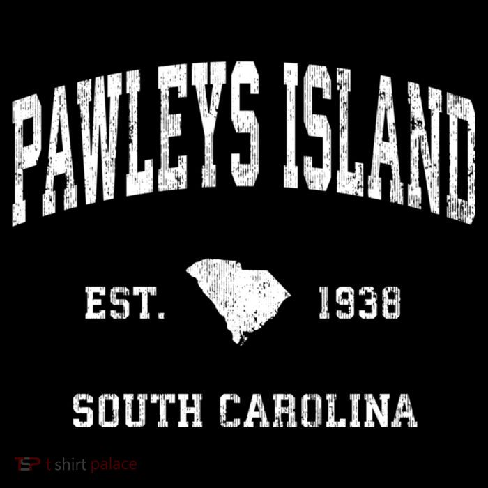 Pawleys Island South Carolina Sc Vintage Athletic Sports T-Shirt