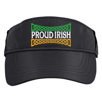 Proud Irish St. Patrick's Day Colorful Celtic Pride Adult Drive Performance Visor