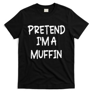 Pretend Im Stone Statue Halloween Costume Easy Last Minute T-Shirt