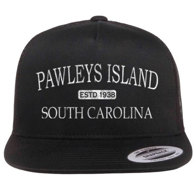 Pawleys Island South Carolina SC Flat Bill Trucker Hat