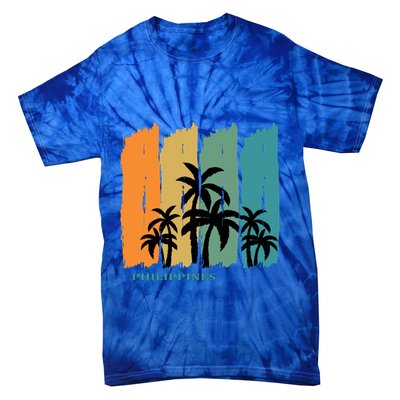 Palms Island Southeast Asia Sun Souvenir Palawan Gift Tie-Dye T-Shirt