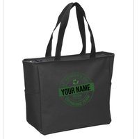 Personalized Irish Shirt Drinking Team Zip Tote Bag