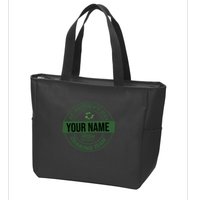 Personalized Irish Shirt Drinking Team Zip Tote Bag