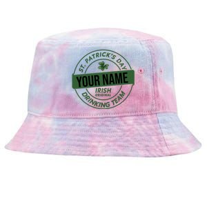 Personalized Irish Shirt Drinking Team Tie-Dyed Bucket Hat