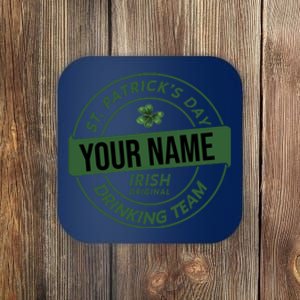 Personalized Irish Shirt Drinking Team Coaster