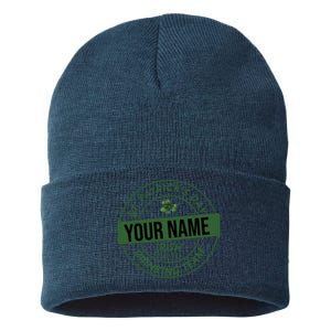 Personalized Irish Shirt Drinking Team Sustainable Knit Beanie