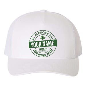 Personalized Irish Shirt Drinking Team Yupoong Adult 5-Panel Trucker Hat