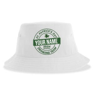 Personalized Irish Shirt Drinking Team Sustainable Bucket Hat