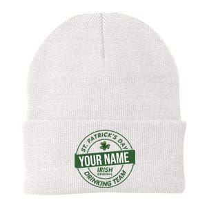 Personalized Irish Shirt Drinking Team Knit Cap Winter Beanie