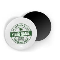 Personalized Irish Shirt Drinking Team Magnet