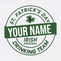 Personalized Irish Shirt Drinking Team Baby Bodysuit