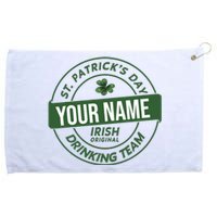 Personalized Irish Shirt Drinking Team Grommeted Golf Towel