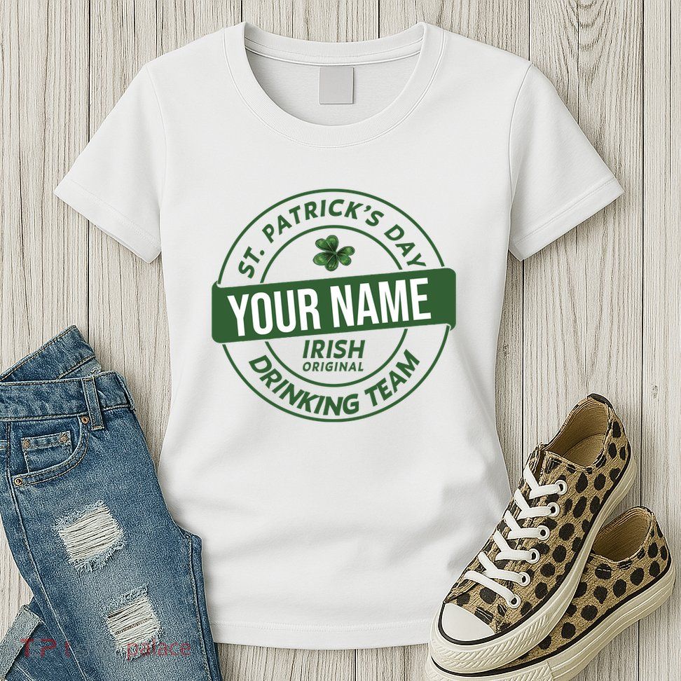 Personalized Irish Shirt Drinking Team Women's T-Shirt