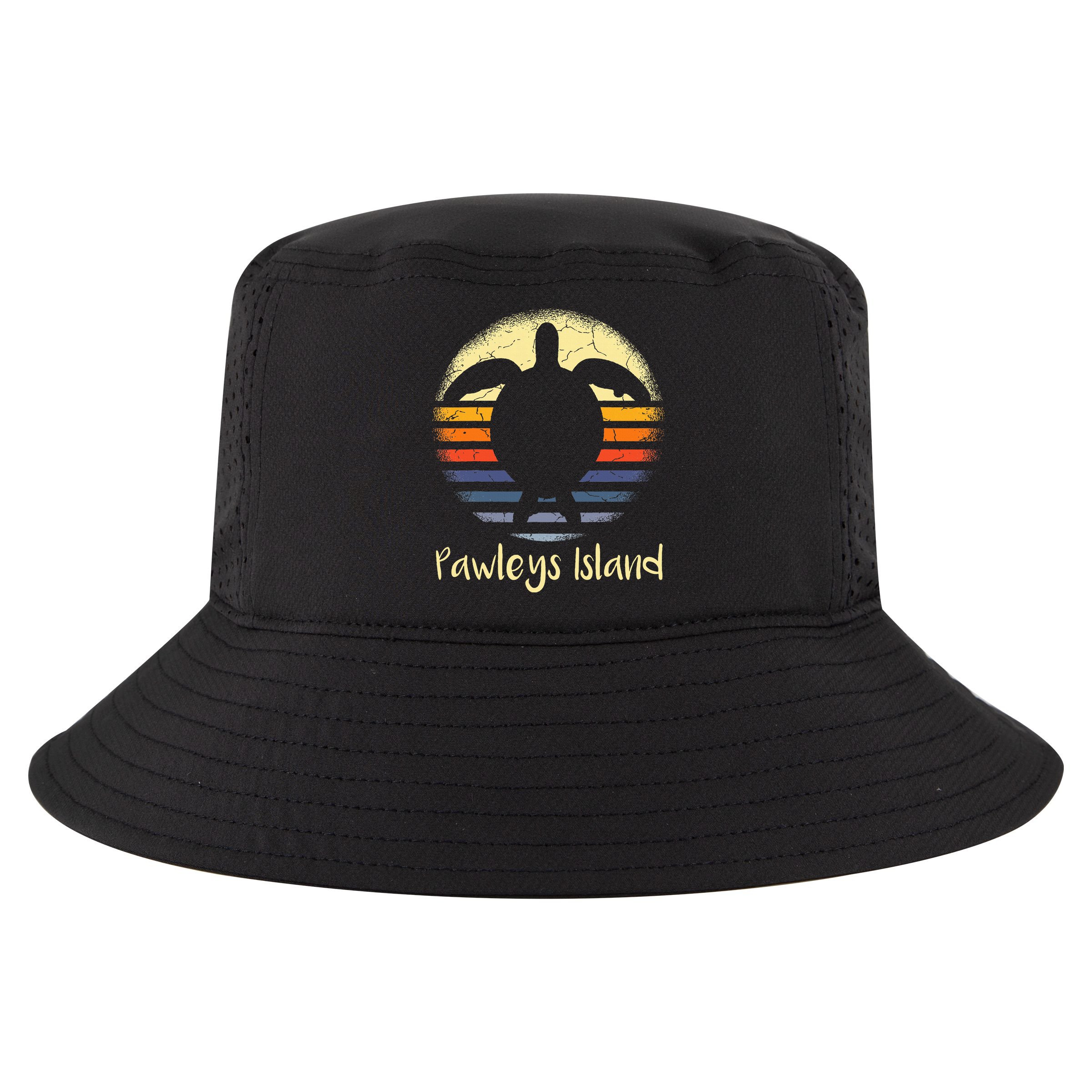 Pawleys Island South Carolina Sc Loggerhead Sea Turtle Lover Cool Comfort Performance Bucket Hat