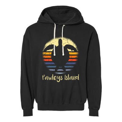 Pawleys Island South Carolina Sc Loggerhead Sea Turtle Lover Garment-Dyed Fleece Hoodie