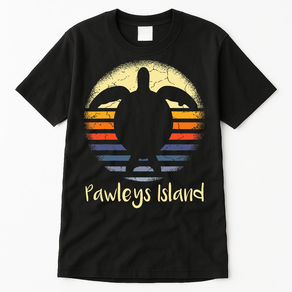 Pawleys Island South Carolina Sc Loggerhead Sea Turtle Lover Tall T-Shirt