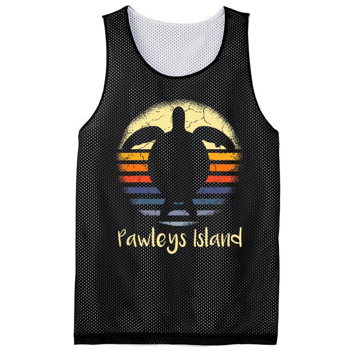 Pawleys Island South Carolina Sc Loggerhead Sea Turtle Lover Mesh Reversible Basketball Jersey Tank