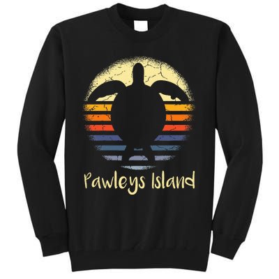 Pawleys Island South Carolina Sc Loggerhead Sea Turtle Lover Tall Sweatshirt