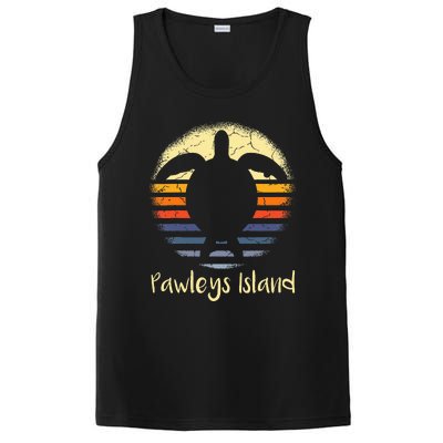 Pawleys Island South Carolina Sc Loggerhead Sea Turtle Lover PosiCharge Competitor Tank