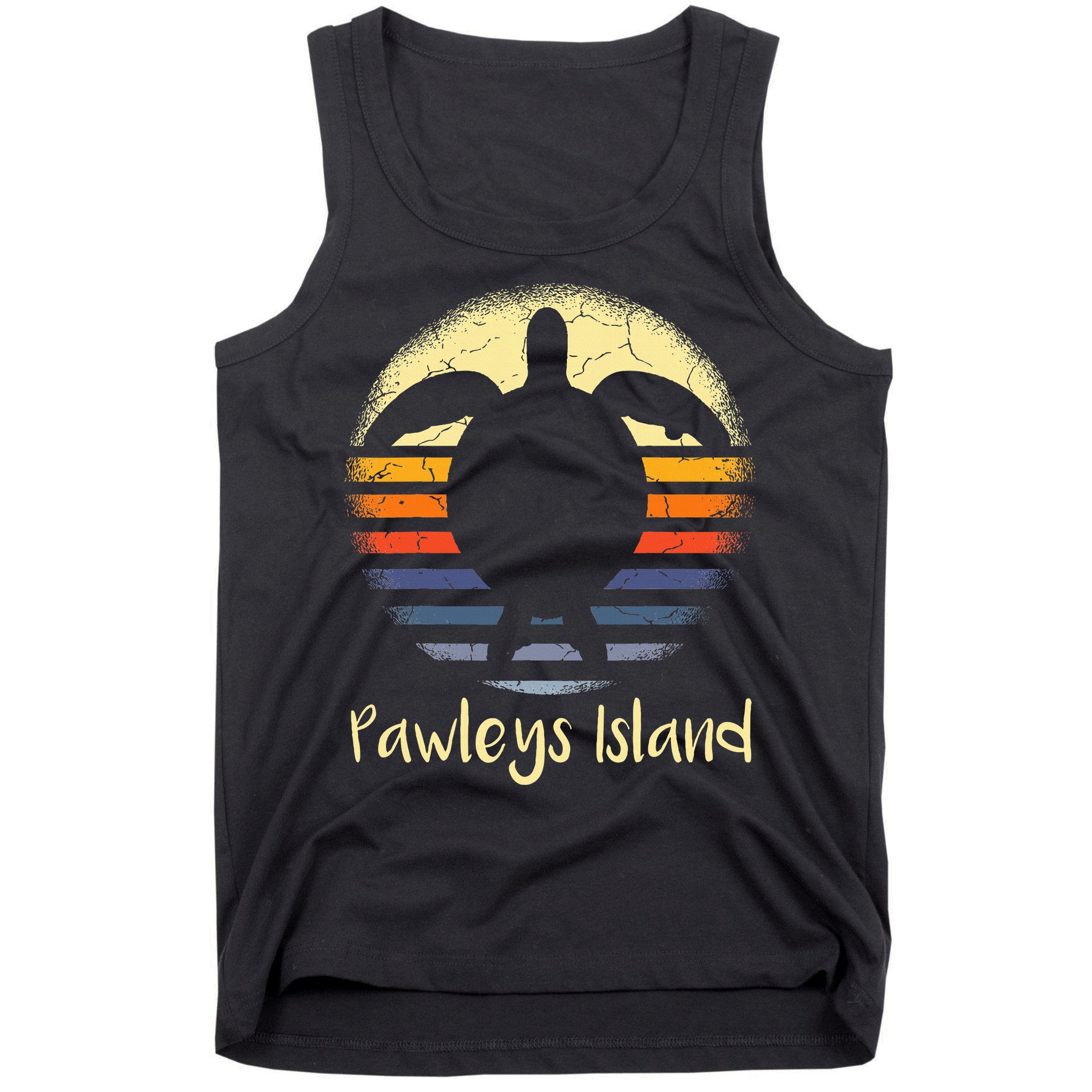 Pawleys Island South Carolina Sc Loggerhead Sea Turtle Lover Tank Top