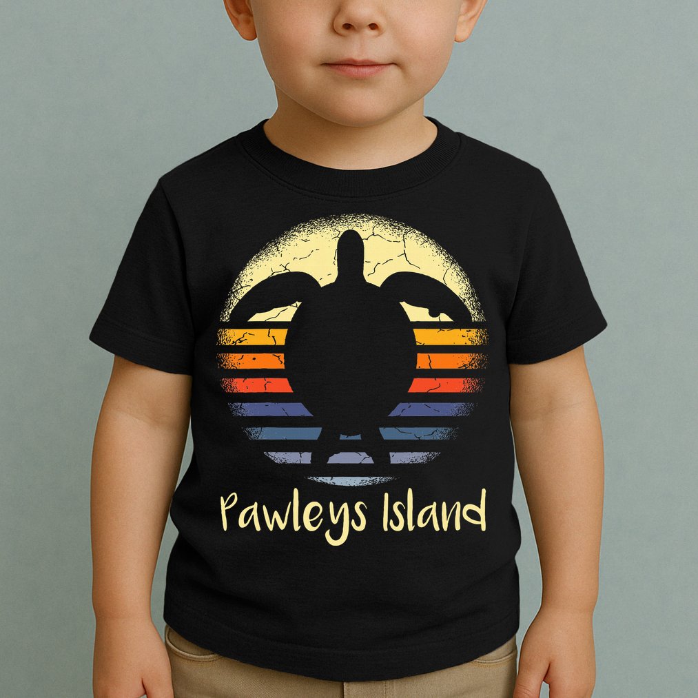 Pawleys Island South Carolina Sc Loggerhead Sea Turtle Lover Toddler T-Shirt
