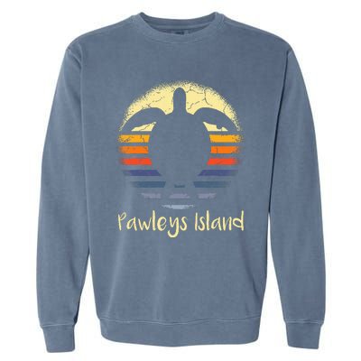 Pawleys Island South Carolina Sc Loggerhead Sea Turtle Lover Garment-Dyed Sweatshirt