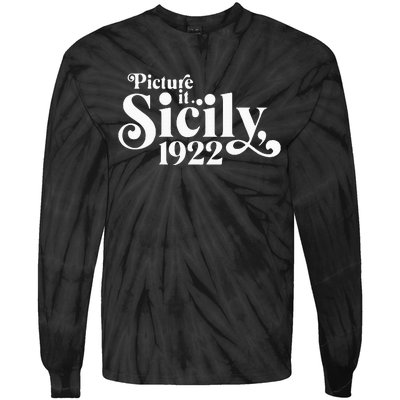 Picture It Sicily 1922 Tie-Dye Long Sleeve Shirt