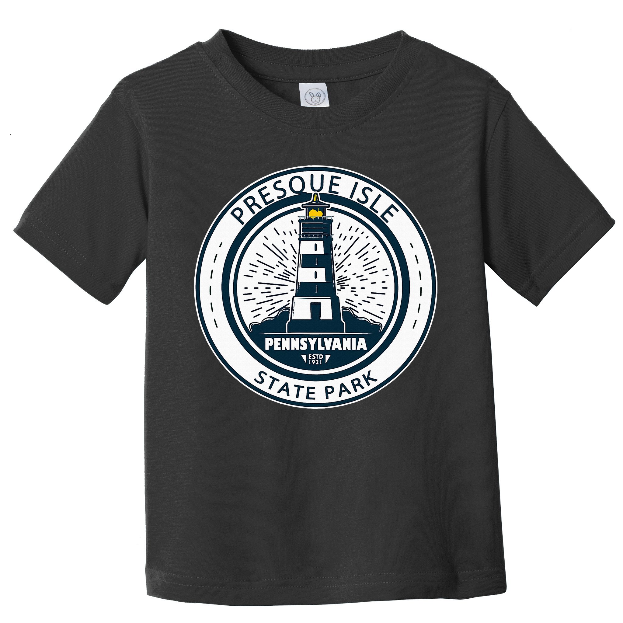 Presque Isle State Park Pennsylvania Badge Vintage Toddler T-Shirt
