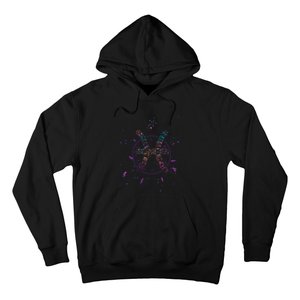 Pisces Floral Zodiac Hoodie