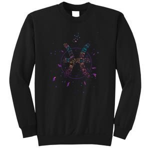 Pisces Floral Zodiac Sweatshirt