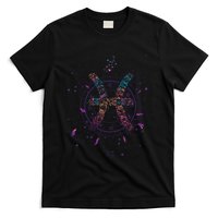 Pisces Floral Zodiac T-Shirt