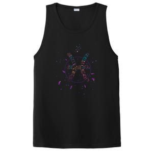 Pisces Floral Zodiac PosiCharge Competitor Tank