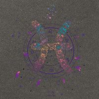 Pisces Floral Zodiac Cotton Canvas Backpack