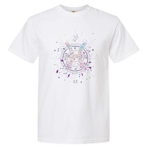 Pisces Floral Zodiac Garment-Dyed Heavyweight T-Shirt