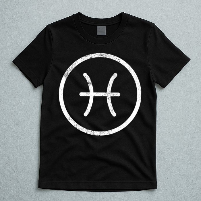 Pisces Sign Logo  T-Shirt