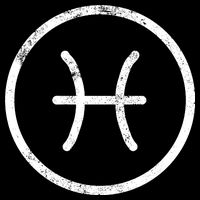 Pisces Sign Logo  T-Shirt