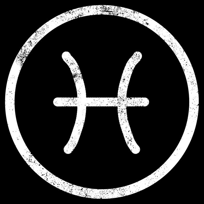Pisces Sign Logo  T-Shirt