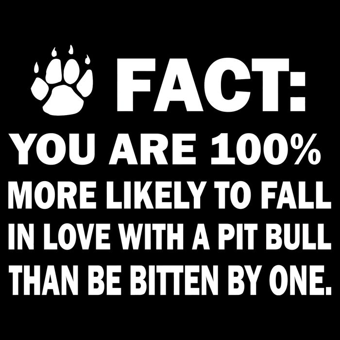 Pit Bull Funny Fact Cooling Performance Crew T-Shirt