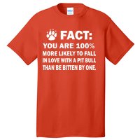 Pit Bull Funny Fact Tall T-Shirt